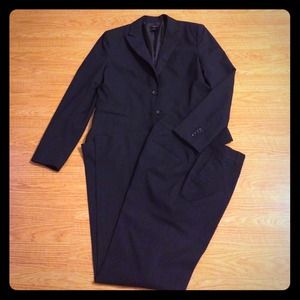 Ann Taylor Loft navy suit