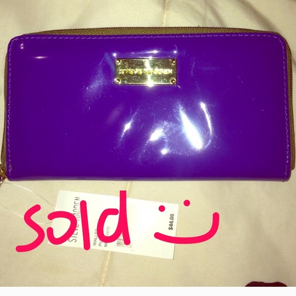 Purple Steve Madden wallet!