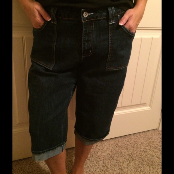 Denim Capri