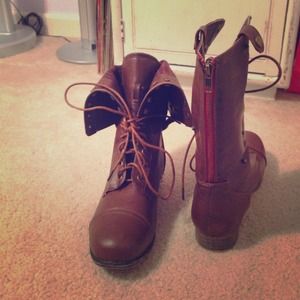 New Cute Brown Boots.. 🌟🌟🌟