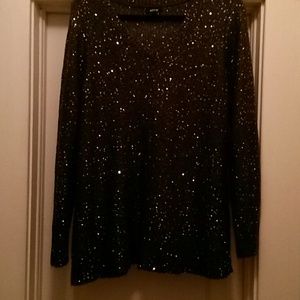 Grey & silver sweater