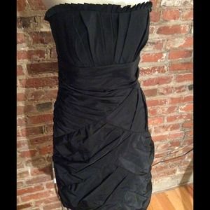Strapless max and Cleo black dress. NEW WITH TAGS!