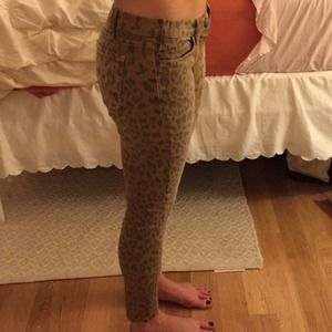 Current/Elliot Leopard Jeans