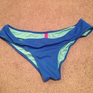 Royal Blue bikini bottom Victoria's Secret size L