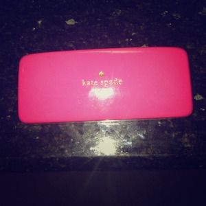 Kate Spade sunglasses case!