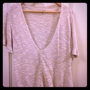 Slouchy sweater top