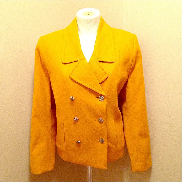 Mustard colored blazer/Leather Romper
