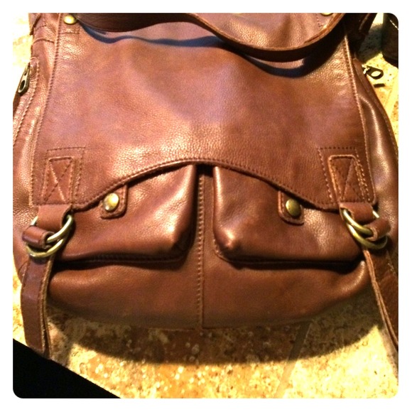Marc New York brown leather handbag