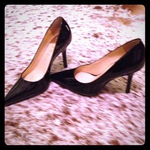 Cole haan black patent pumps