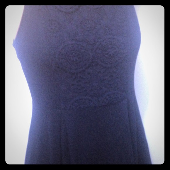 Dark navy dress
