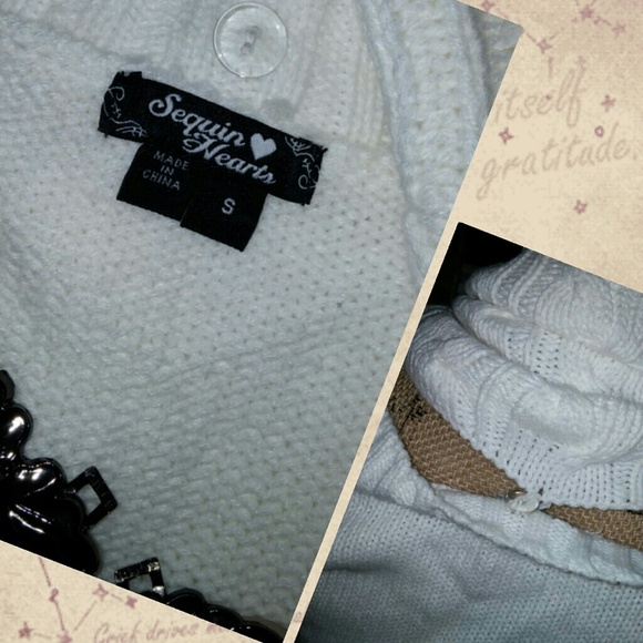 *SALE!!* Sweet Sweater Dress With Belt - Picture 3 of 4