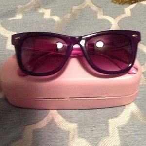 Betsey Johnson new Purple Sunglasses.