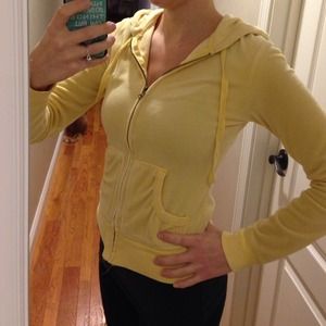 Yellow hoodie