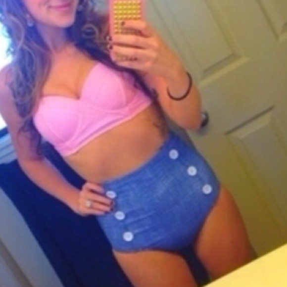 High waisted bikini