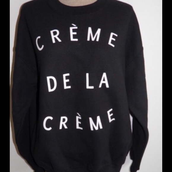 Creme de la Creme Graphic sweatshirt - Picture 2 of 3