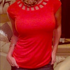 The Limited Tee with Neck Detail