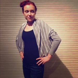 LOFT batwing sweater cape-like SO COMFY