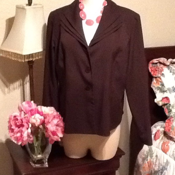 Brown blazer