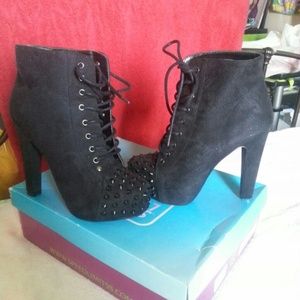 Black booties