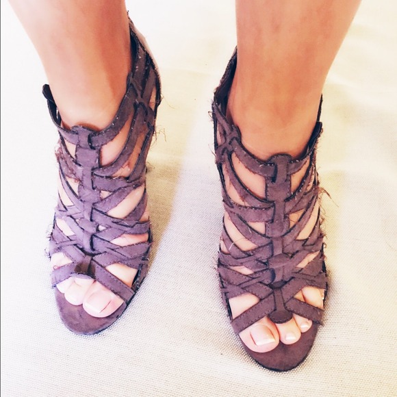 Grey gorgeous shoes