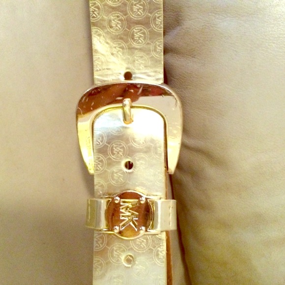 Michael Kors Accessories - Michael Kors gold belt