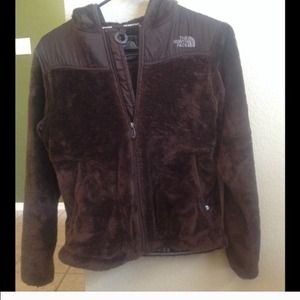 North Face Chocolate Brown Fleece
