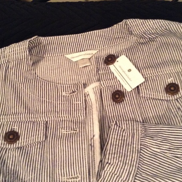 Christopher & Banks stripped blazer - Picture 4 of 4