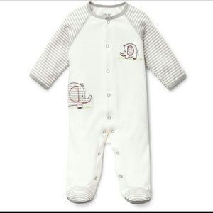 Brand new in package baby footie