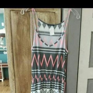 Chevron Maxi Dress