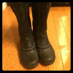 Sorel black winter boots