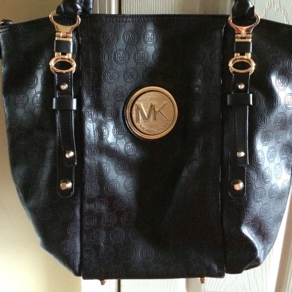 MK large black Tote Handbag