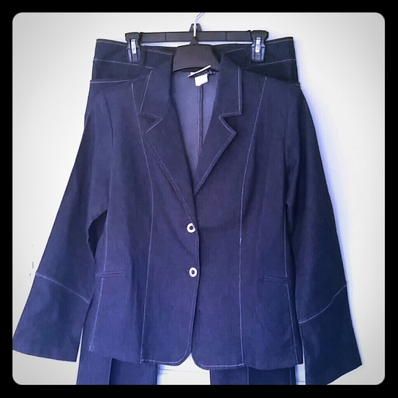 Jean Pant Suit