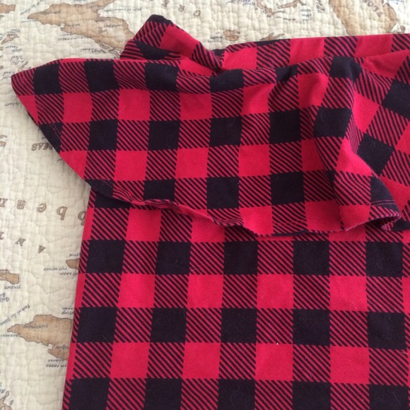 Flannel print skirt - Picture 2 of 4