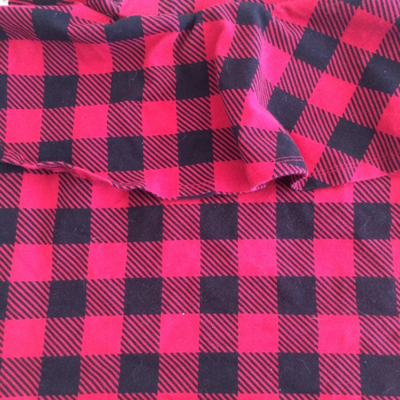 Flannel print skirt - Picture 4 of 4