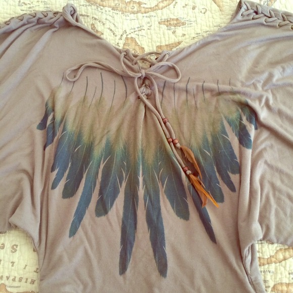 Feathered Kimono by Sky