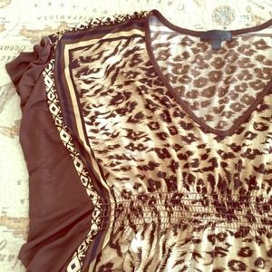 Leopard Print Tunic