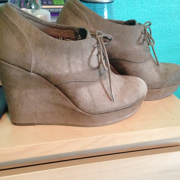Boots - Brand new never worn suade booties