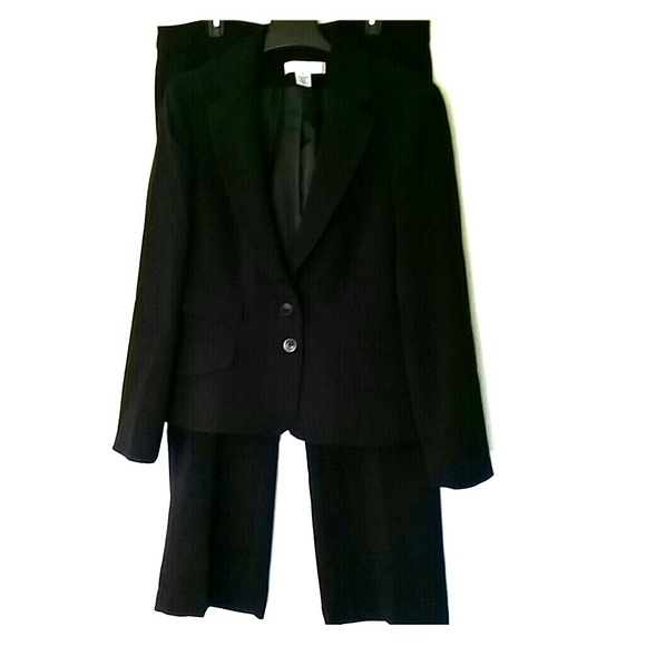 Black pant suit