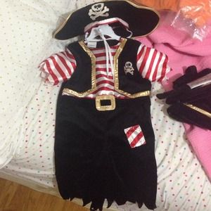 Pirate infant costume