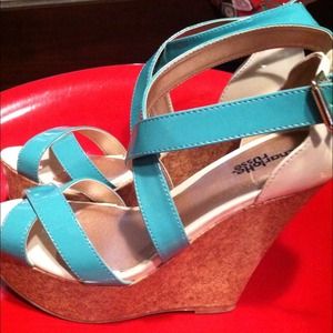 Wedge heels.BRAND NEW!
