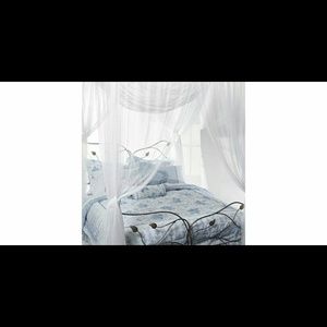 Gorgeous White Lace Canopy