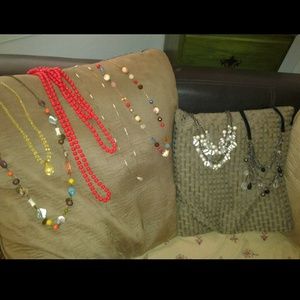 Big necklace bundle of six+