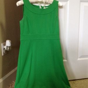 LOFT green dress