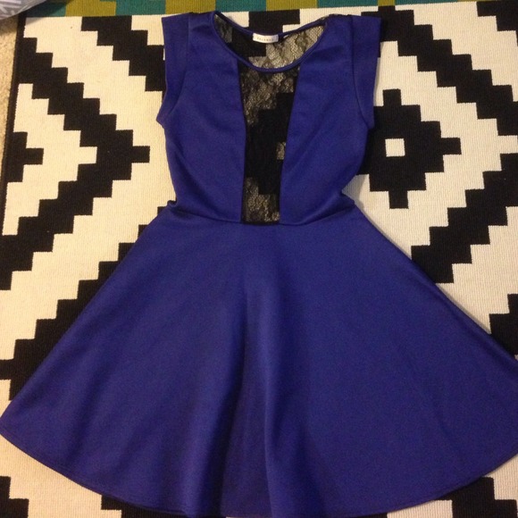 Blue Party Dress