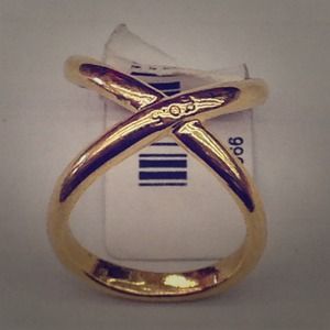 Two piece gold ring