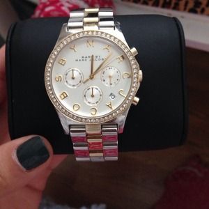 Marc by Marc Jacobs authentic two tone watch