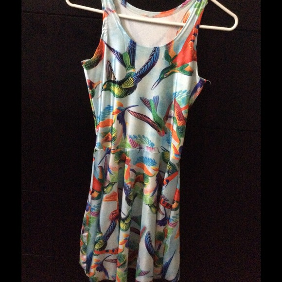 Beautiful birds if paradise dress!