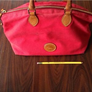 DOONEY & BOURKE Red Canvas Bag