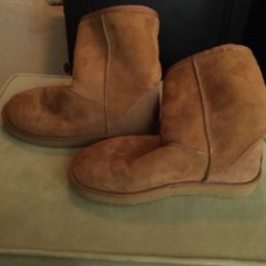 Ugg light brown calf boots
