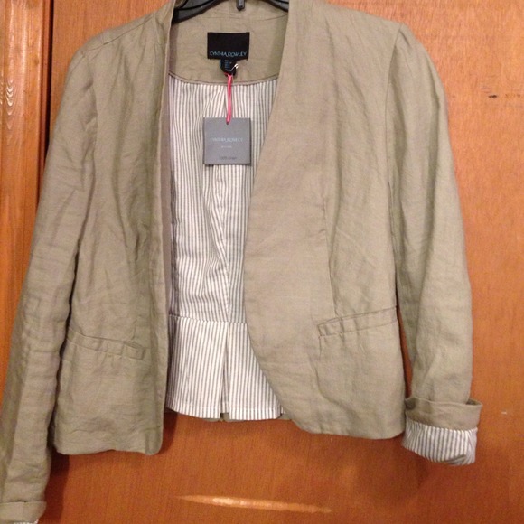 Linen blazer